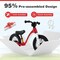 12-Inch Balance Bike with Adjustable Seat and Rotatable Handlebar for Over 36 Months Old - 34.5" x 17" x 19.5" (L x W x H)